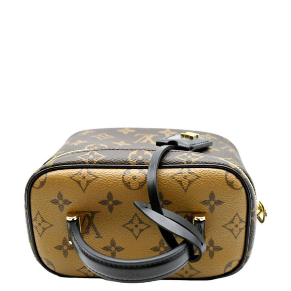 LOUIS VUITTON Vanity PM Monogram Reverse Canvas Crossbody Bag Brown