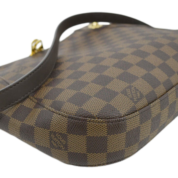 LOUIS VUITTON South Bank Besace Damier Ebene Crossbody Bag Brown