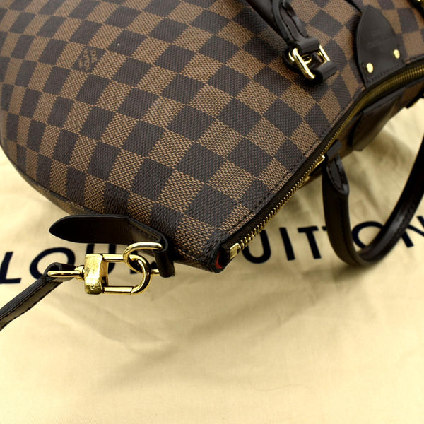 LOUIS VUITTON Siena GM Damier Ebene Shoulder Bag Brown