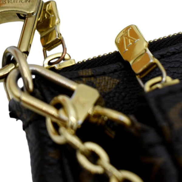 LOUIS VUITTON Multi Pochette Accessoires Monogram Canvas Shoulder Bag Brown