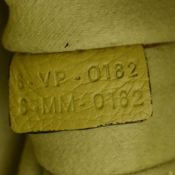 CELINE Nano Luggage Calfskin Leather Shoulder Bag Citron