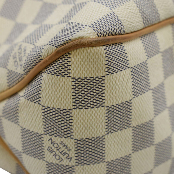 LOUIS VUITTON Delightful PM Damier Azur Hobo Bag White