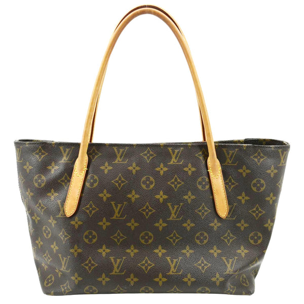 LOUIS VUITTON Raspail PM Monogram Canvas Shoulder Bag Brown