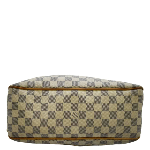 LOUIS VUITTON Delightful PM Damier Azur Hobo Bag White