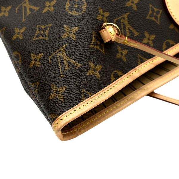 LOUIS VUITTON Neverfull GM Monogram Canvas Tote Bag Brown