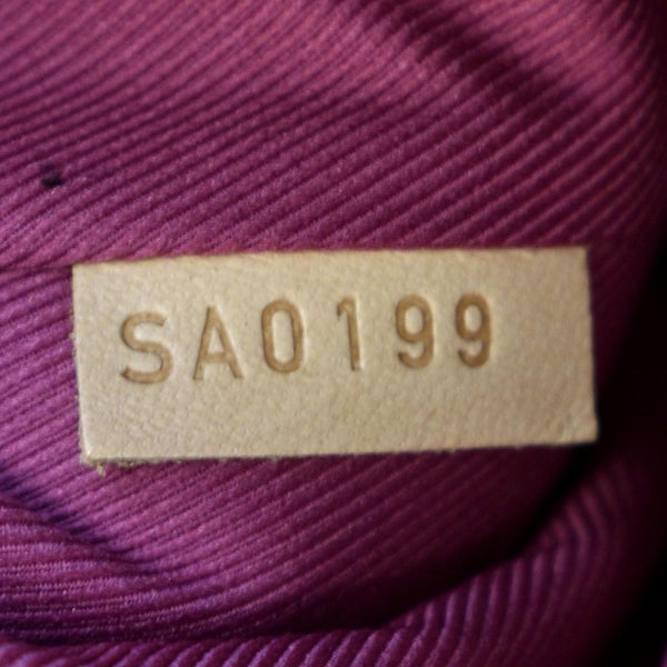 LOUIS VUITTON Cluny MM Monogram Canvas Shoulder Bag Brown