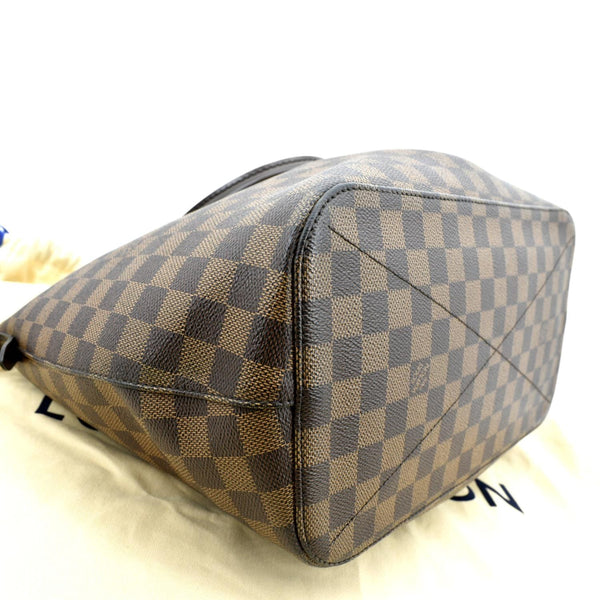 LOUIS VUITTON Siena GM Damier Ebene Shoulder Bag Brown