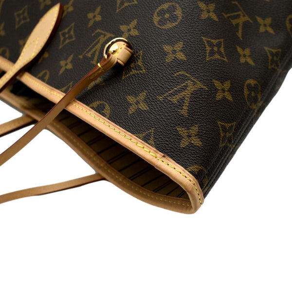 LOUIS VUITTON Neverfull GM Monogram Canvas Tote Bag Brown