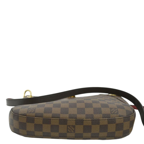 LOUIS VUITTON South Bank Besace Damier Ebene Crossbody Bag Brown