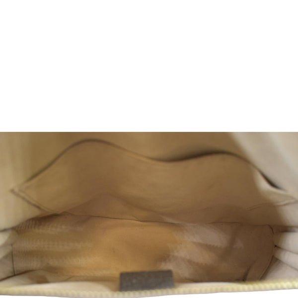 GUCCI Ophidia Web Small GG Supreme Canvas Shoulder Bag Beige 550622