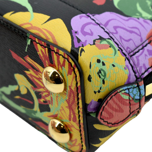 GUCCI Mini Horsebit 1955 Leather Crossbody Bag Multicolor 640716