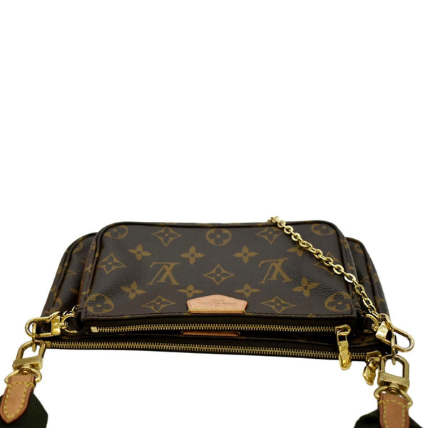 LOUIS VUITTON Multi Pochette Accessoires Monogram Canvas Shoulder Bag Brown