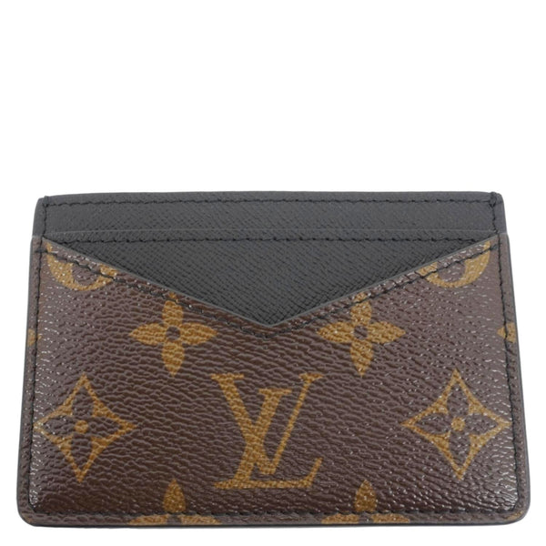 LOUIS VUITTON Neo Porte Cartes Monogram Canvas Card Holder Brown