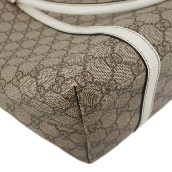 GUCCI Joy Medium GG Supreme Canvas Tote Bag Beige 197953