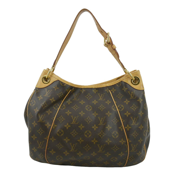 LOUIS VUITTON Galliera PM Monogram Canvas Hobo Shoulder Bag Brown