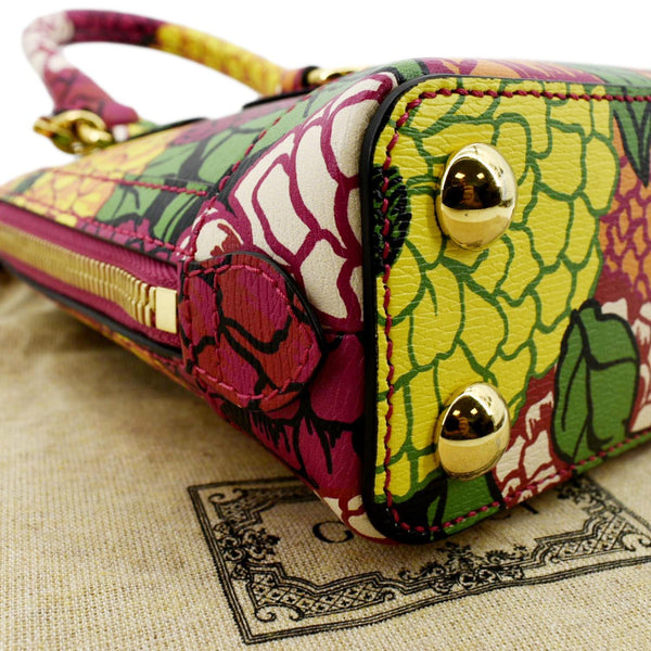 Gucci Mini Horsebit 1955 Leather Crossbody Bag in Multicolor - Left Side