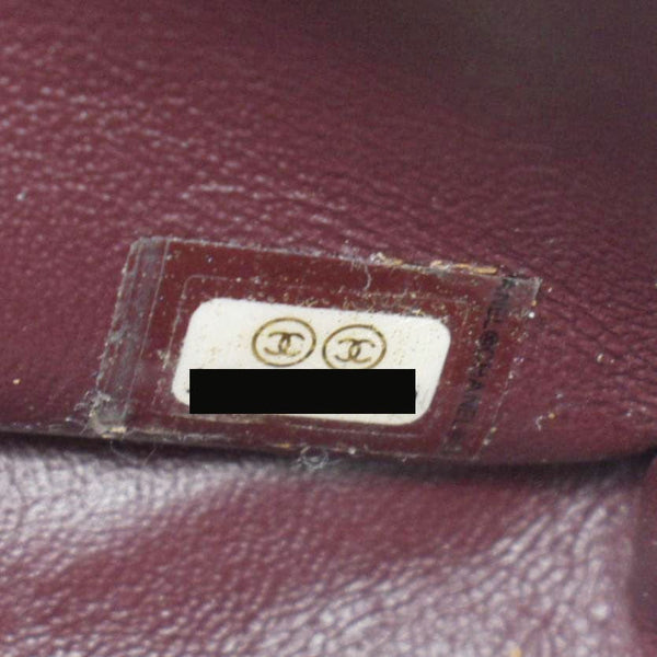 CHANEL Classic Maxi Flap Quilted Caviar Leather Shoulder Bag Black