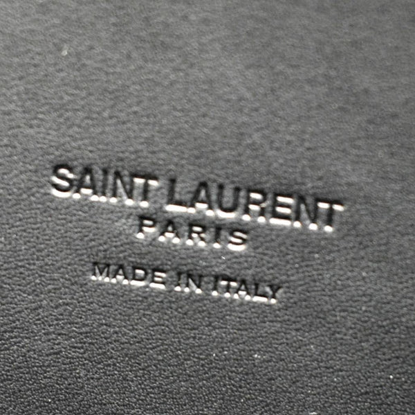 YVES SAINT LAURENT Kaia Leather Crossbody Bag Black