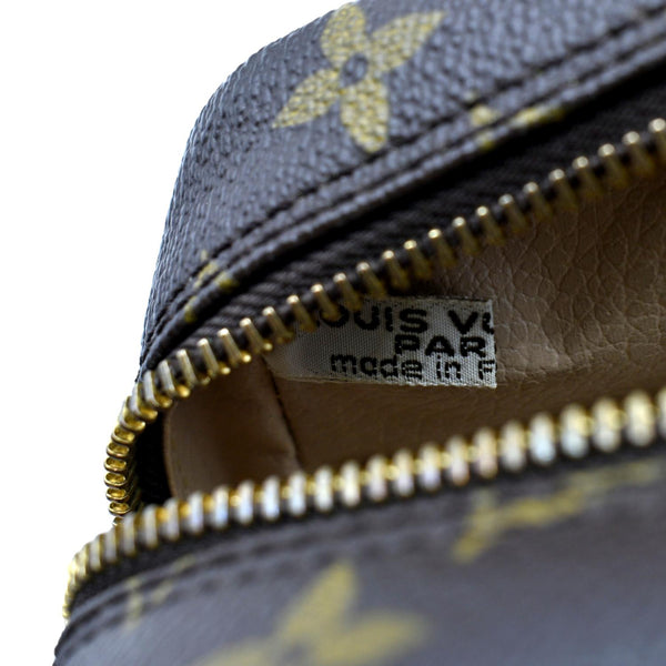 LOUIS VUITTON Trousse Toilette 23 Monogram Canvas Cosmetic Pouch Brown