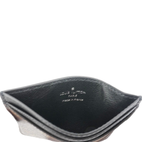 LOUIS VUITTON Neo Porte Cartes Monogram Canvas Card Holder Brown