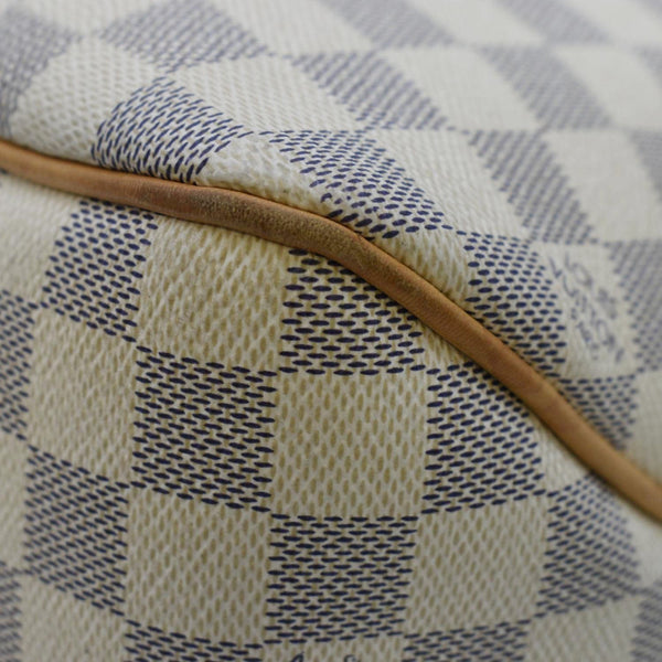 LOUIS VUITTON Delightful PM Damier Azur Hobo Bag White