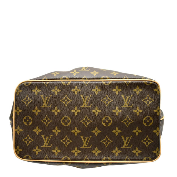 LOUIS VUITTON Palermo PM Monogram Canvas Shoulder Bag Brown