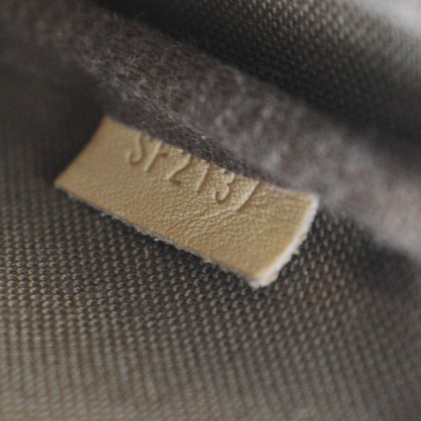 LOUIS VUITTON Pochette Mini Monogram Canvas Accessoires Pouch Brown