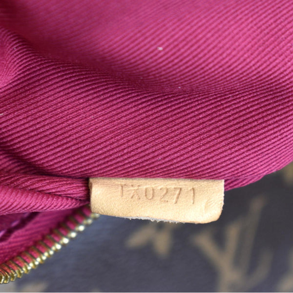 LOUIS VUITTON Graceful MM Monogram Canvas Shoulder Bag Brown