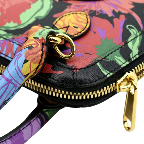 GUCCI Mini Horsebit 1955 Leather Crossbody Bag Multicolor 640716