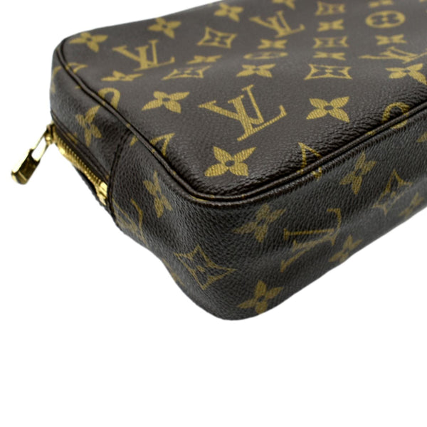 LOUIS VUITTON Trousse Toilette 23 Monogram Canvas Cosmetic Pouch Brown