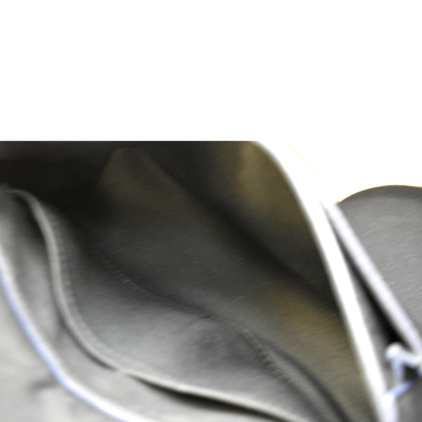 LOUIS VUITTON Blanche BB Empreinte Leather Shoulder Bag Black