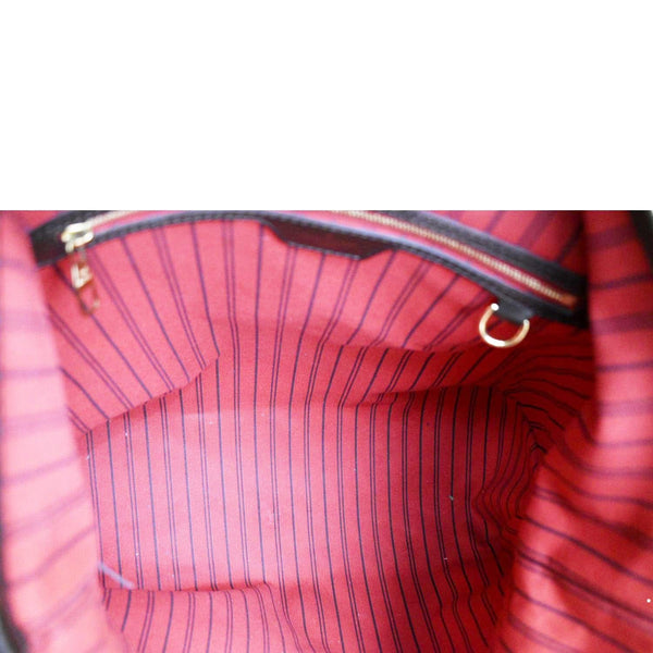 LOUIS VUITTON Delightful MM Damier Ebene Hobo Bag Brown