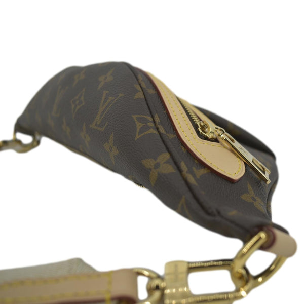 LOUIS VUITTON High Rise Monogram Canvas Bumbag Brown