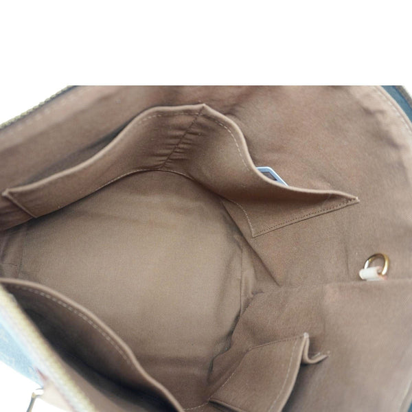 LOUIS VUITTON Palermo PM Monogram Canvas Shoulder Bag Brown