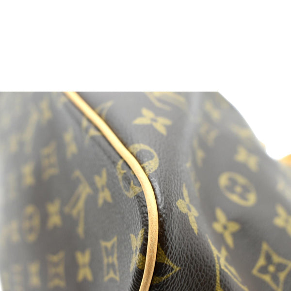 LOUIS VUITTON Palermo PM Monogram Canvas Shoulder Bag Brown