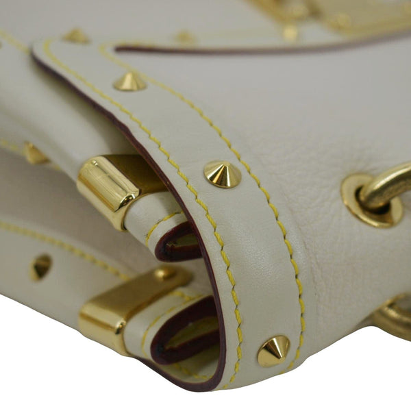LOUIS VUITTON Suhali Le Talentueux Leather Shoulder Bag White