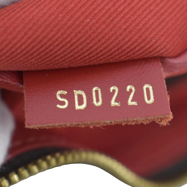 LOUIS VUITTON South Bank Besace Damier Ebene Crossbody Bag Brown