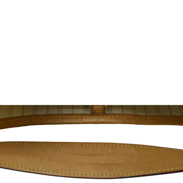 LOUIS VUITTON Delightful PM Damier Azur Hobo Bag White