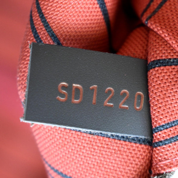 LOUIS VUITTON Neverfull GM Damier Ebene Tote Shoulder Bag Brown