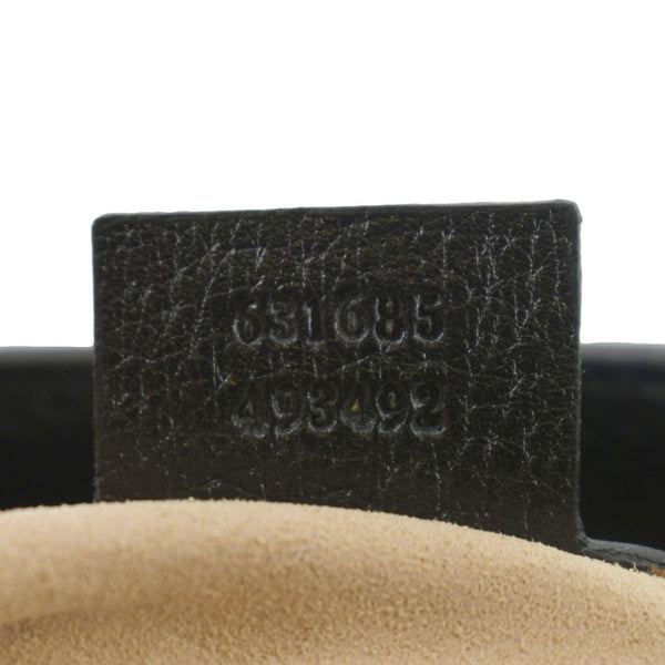 GUCCI Ophidia GG Jumbo Leather Tote Bag Black 631685