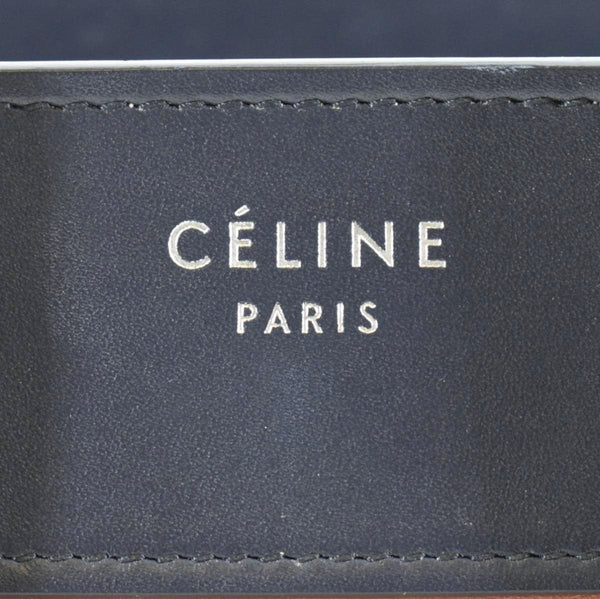 CELINE Luggage Leather Tote Bag Bicolor