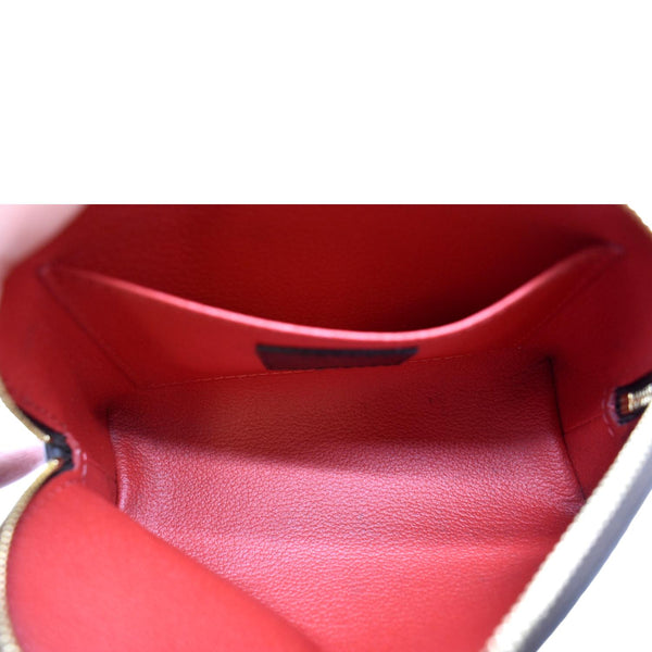 LOUIS VUITTON Damier Ebene Cosmetic Pouch Brown