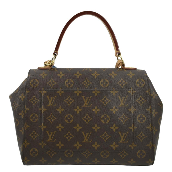 LOUIS VUITTON Cluny MM Monogram Canvas Shoulder Bag backside.