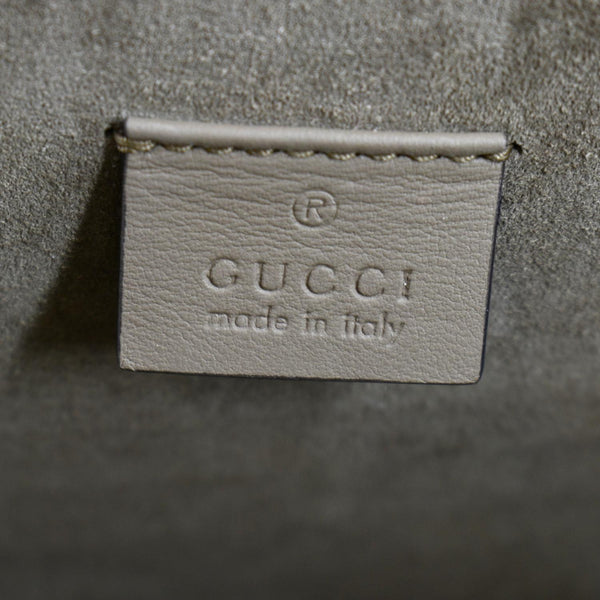 GUCCI Dionysus Small Size GG Canvas Shoulder Bag Beige 400249