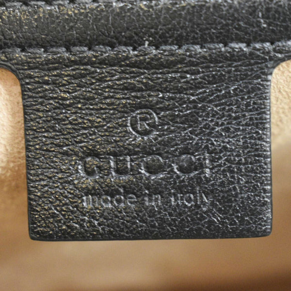 GUCCI GG Marmont Medium Canvas Crossbody Bag Beige 443496