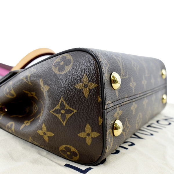LOUIS VUITTON Cluny MM Monogram Canvas Shoulder Bag Brown