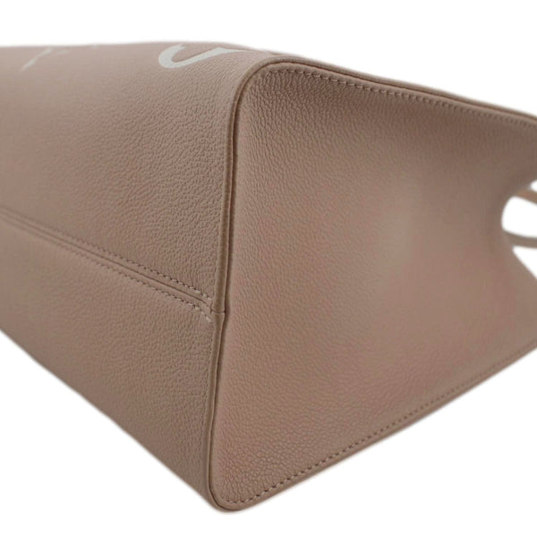 LOUIS VUITTON Onthego MM Giant Monogram Empreinte Leather Tote Shoulder Bag Rose Trianon