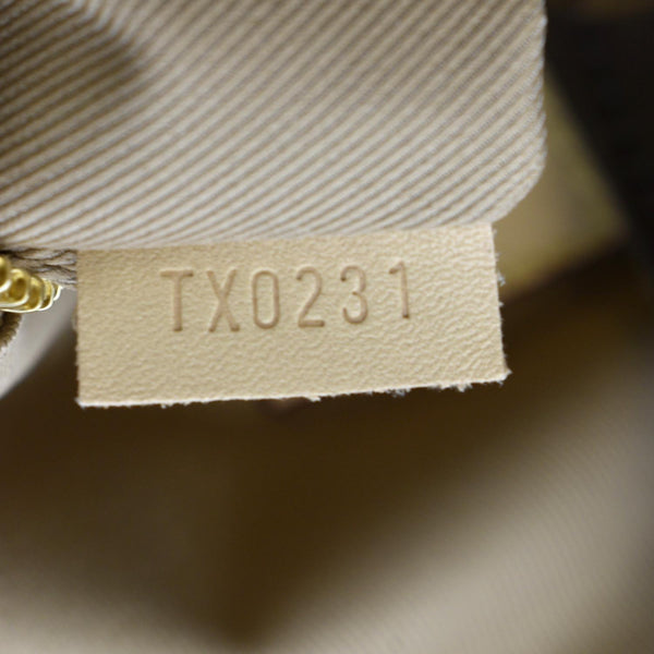 LOUIS VUITTON Graceful PM Monogram Canvas Hobo Bag Brown