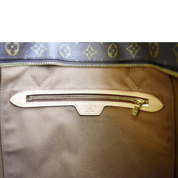 LOUIS VUITTON All-In MM Monogram Canvas Shoulder Bag Brown