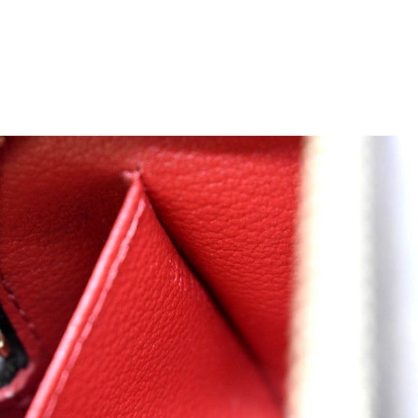 LOUIS VUITTON Damier Ebene Cosmetic Pouch Brown